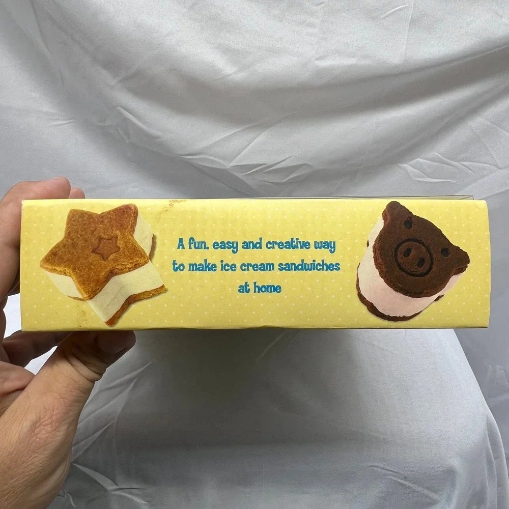 Williams Sonoma Tavolo Ice Cream Sandwich Molds Set of 3 Animal Kitchen‎ Gadget